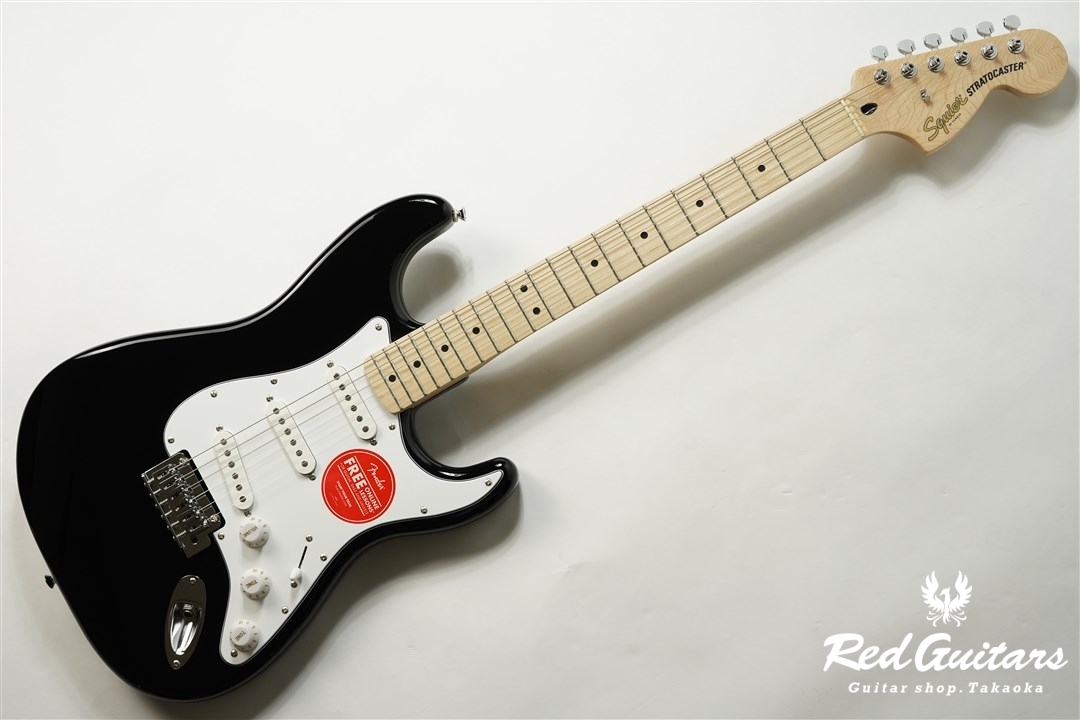 Squier by Fender AFFINITY SERIES STRATOCASTER - Black | Red Guitars Online  Store